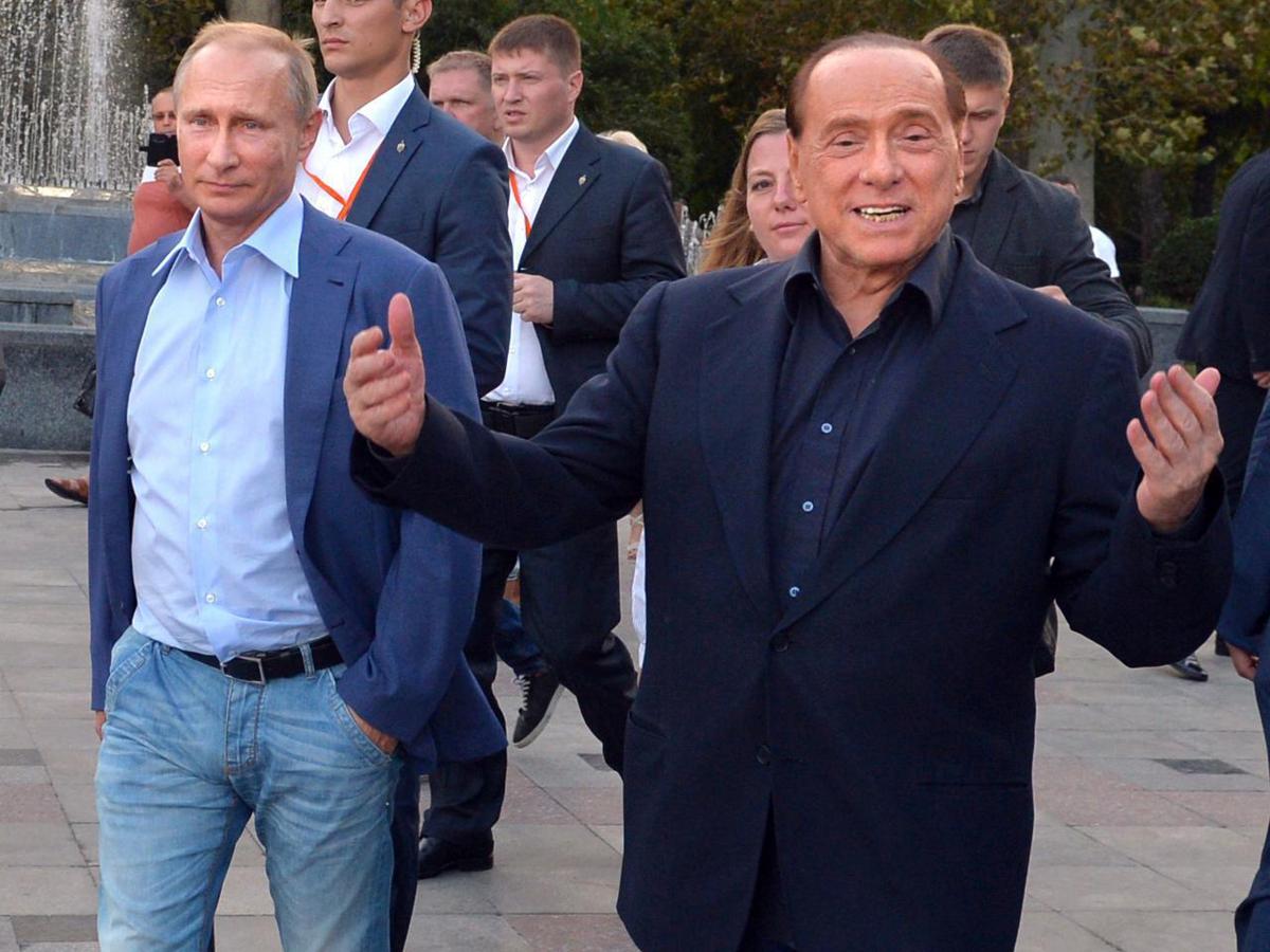 Берлускони и Путин