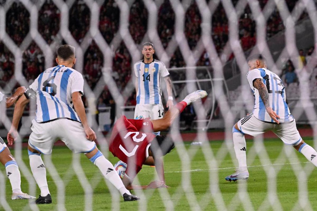 ArgentinaIndonesia 20 gol di Paredes e Romero